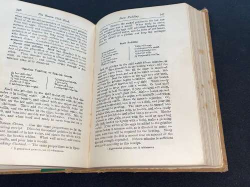 THE BOSTON COOK BOOK BY MARY J. LINCOLN 1918