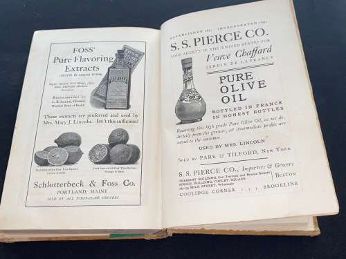 THE BOSTON COOK BOOK BY MARY J. LINCOLN 1918