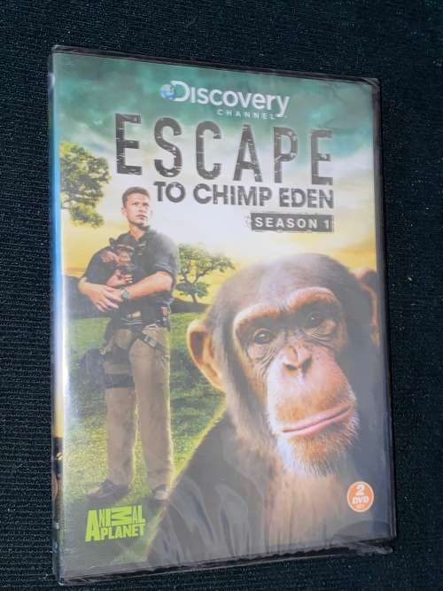 ESCAPE TO CHIMP EDEN DVD ANIMAL PLANET DISCOVERY CHANNEL