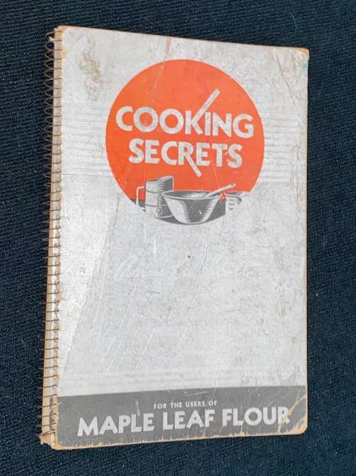 COOKING SECRETS BY ANNA LEE SCOTT 1930`S CANADA