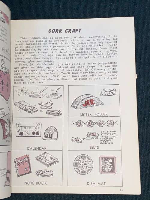GROUP PROJECTS FOR GIRLS FROM ODDS `N ENDS VINTAGE BOOK