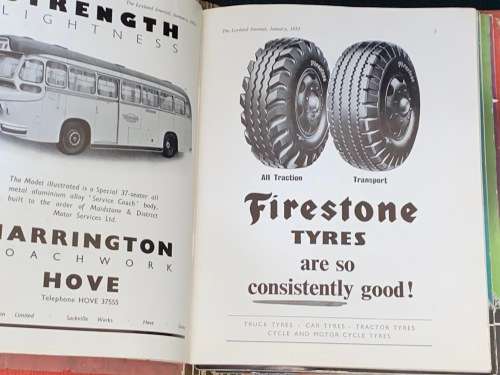 THE LEYLAND JOURNAL 1952 -1953 ALL 7 ISSUES TRUCKS & BUSSES