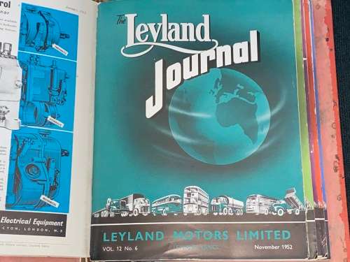 THE LEYLAND JOURNAL 1952 -1953 ALL 7 ISSUES TRUCKS & BUSSES
