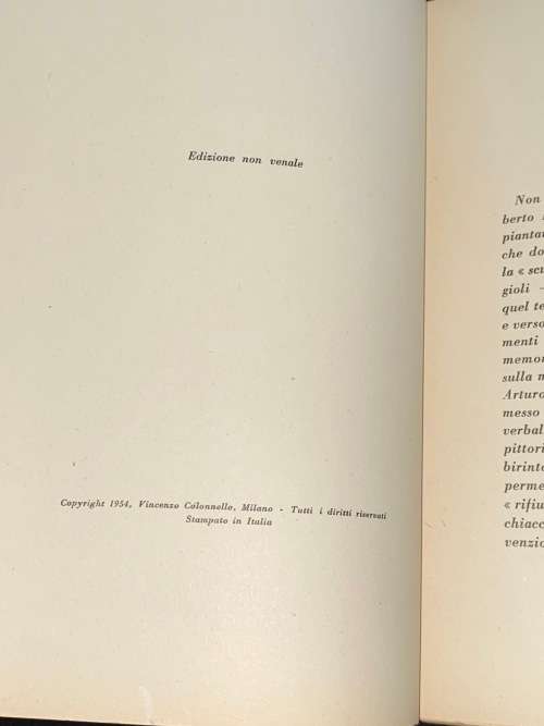 I DIURNALI DI ROMANO BARBARO NELLA TRATTORIA TRE STELLE CON ORTO IN BURANO SIGNED