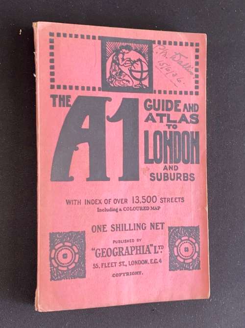 THE A1 GUIDE AND ATLAS TO LONDON AND SUBURBS