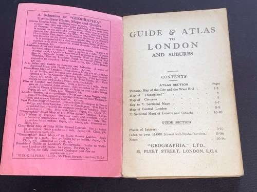 THE A1 GUIDE AND ATLAS TO LONDON AND SUBURBS