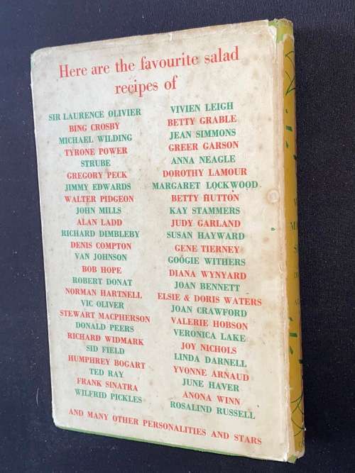 282 WAYS OF MAKING A SALAD WITH FAVOURITE RECIPES BY BRITISH AND AMERICAN PERSONALITIES AND STARS