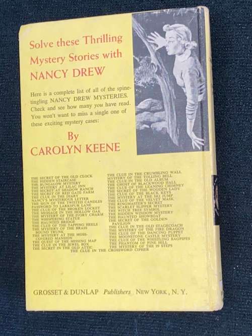 NANCY DREW MYSTERY STORIES THE CLUE IN THE CROSSWORD CIPHER