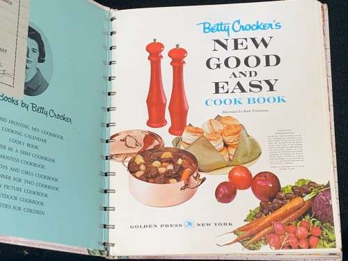 BETTY CROCKER`S NEW GOOD AND EASY COOK BOOK