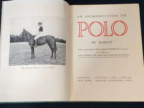 AN INTRODUCTION TO POLO BY MARCO