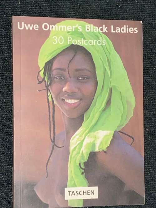 UWE OMMER`S BLACK LADIES 30 POSTCARDS BY TASCHEN