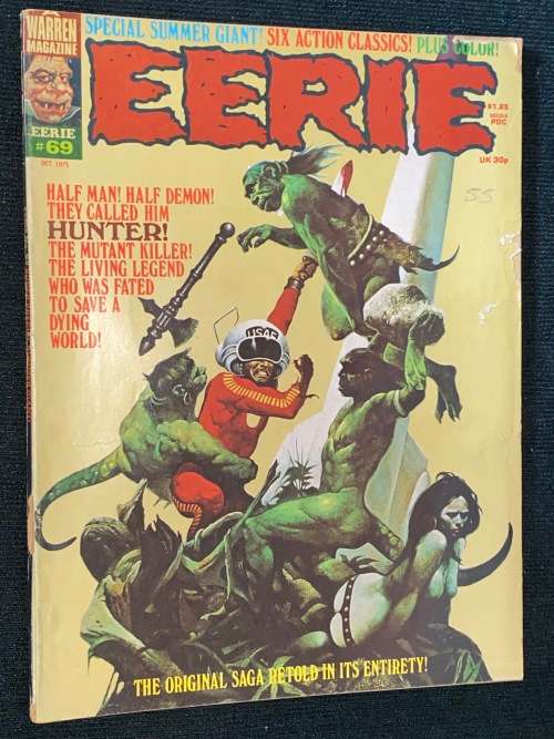 WARREN MAGAZINE EERIE COMICS #69