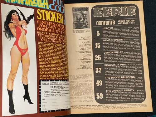 WARREN MAGAZINE EERIE COMICS #69
