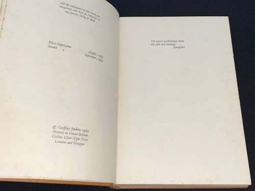 THE RIVER OF DIAMONDS BY GEOFFREY JENKINS SIGNED