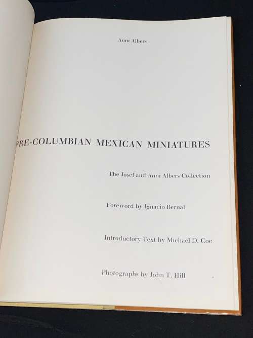 PRE-COLUMBIAN MEXICAN MINIATURES BY ANNI ALBERS