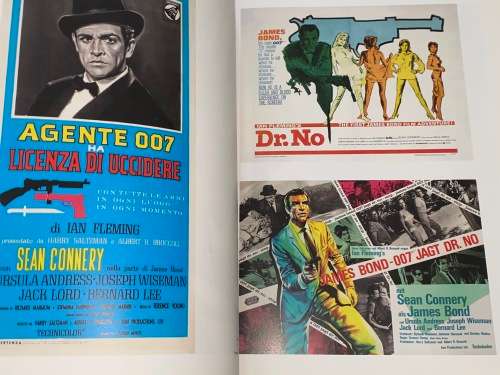 JAMES BOND MOVIE POSTERS THE OFFICIAL 007 COLLECTION BY TONY NOURMAND