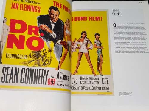 JAMES BOND MOVIE POSTERS THE OFFICIAL 007 COLLECTION BY TONY NOURMAND