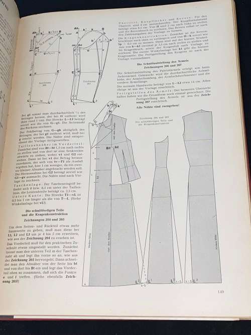 DER ZUSCHNITT FUR DIE DAMEN-SCHNEIDEREI  KOSTUME UND MANTEL - MICHAEL MULLER VINTAGE FASHION