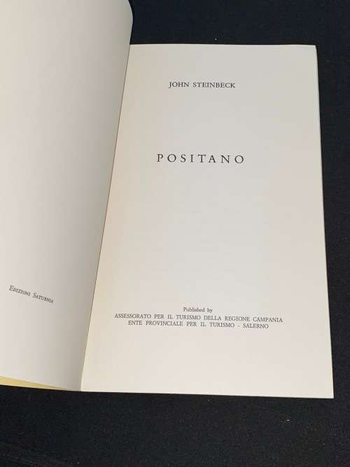 POSITANO BY JOHN STEINBECK 1955