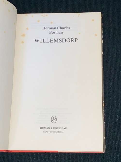 WILLEMSDORP BY HERMAN CHARLES BOSMAN