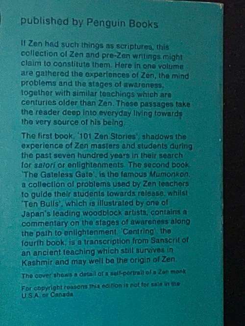 ZEN FLESH, ZEN BONES COMPILED BY PAUL REPS