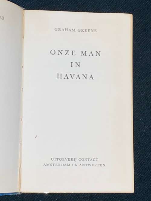 ONZE MAN IN HAVANA BY GRAHAM GREENE