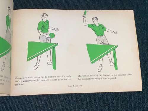 KNOW THE GAME TABLE TENNIS - VINTAGE BOOKLET