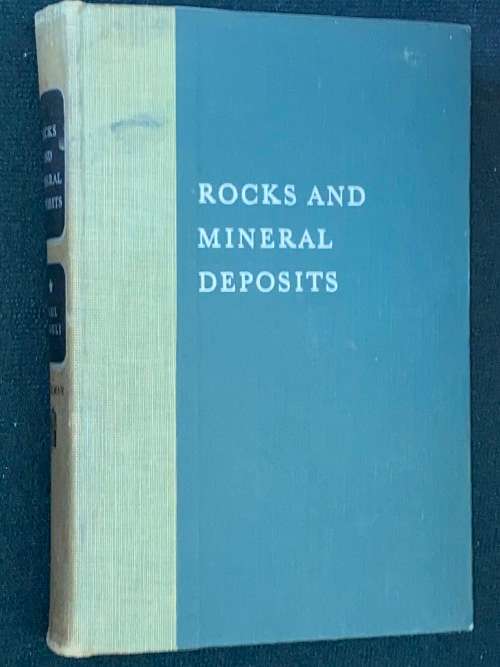 ROCKS AND MINERAL DEPOSITS BY PAUL NIGGLI - 1954