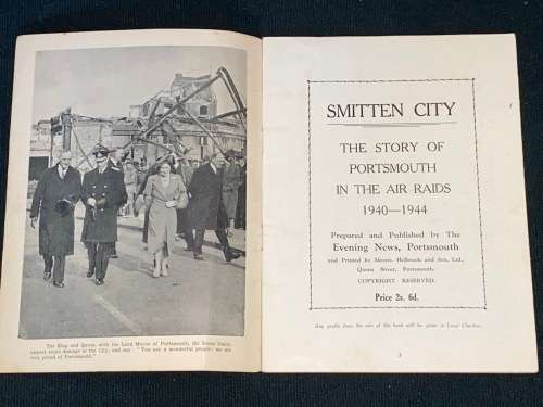 SMITTEN THE STORY OF PORTSMOUTH IN THE AIR RAIDS 1940 - 1944