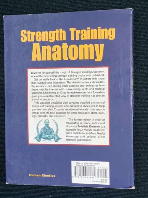 STRENGTH TRAINING ANATOMY BY FREDERIC DELAIER