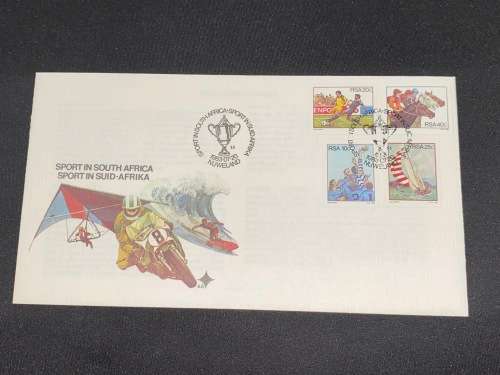 SPORT IN SOUTH AFRICA FDC NUWELAND 1983