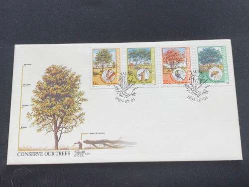 CONSERVE OUR TREES FDC TAUNG BOPHUTHATSWANA 1985