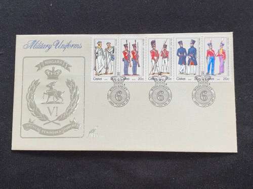 1983 MIDDLEDRIFT MILITARY UNIFORMS CISKEI FDC