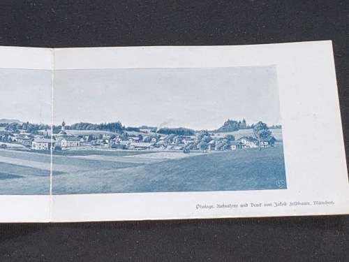 1926 ENDORF FOLD-OUT PANORAMA POSTCARD