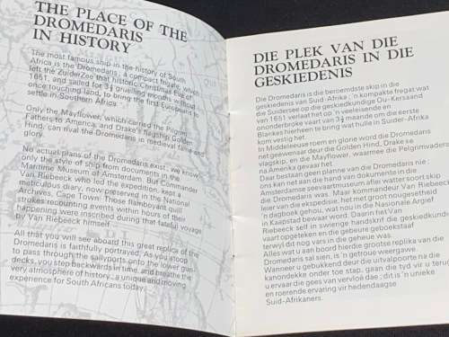 VINTAGE DROMEDARIS BOOKLET
