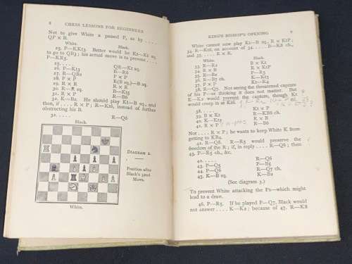 CHESS LESSONS FOR BEGINNERS BY REV. E.E. CUNNINGTON 1901