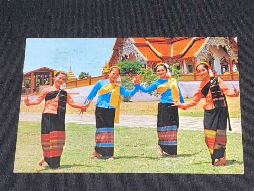 1984 THAILAND POSTCARD TO CAPE PROVINCE FROM HONG KONG