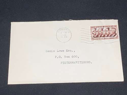 1960 VRYHEID TO PIETERMARITZBURG COVER