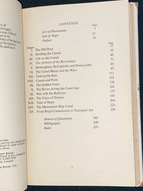 BRITISH CANALS AN ILLUSTRATED HISTORY BY CHARLES HADFIELD