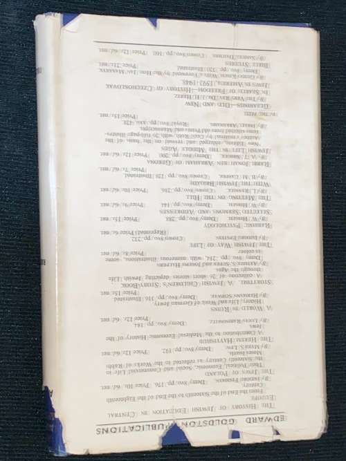 JEWISH MERCHANT ADVENTURERS BY L. RABINOWITZ