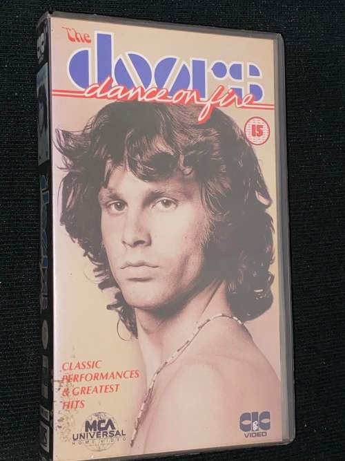 THE DOORS DANCE ON FIRE VHS