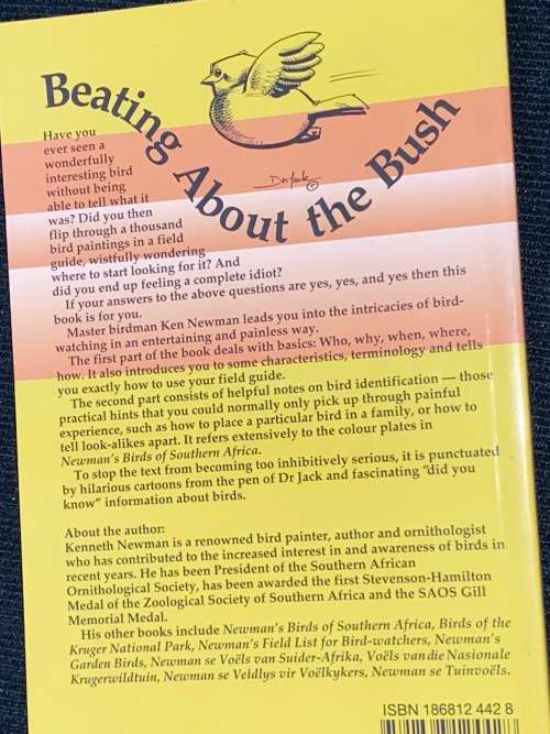 KENNETH NEWMAN BEATING ABOUT THE BUSH - THE IDIOT`S GUIDE TO BIRDWATCHING