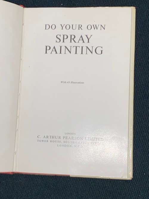 DO YOUR OWN SPRAY PAINTING