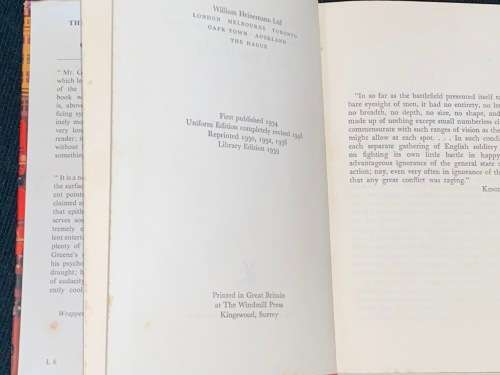 IT`S A BATTLEFIELD BY GRAHAM GREENE