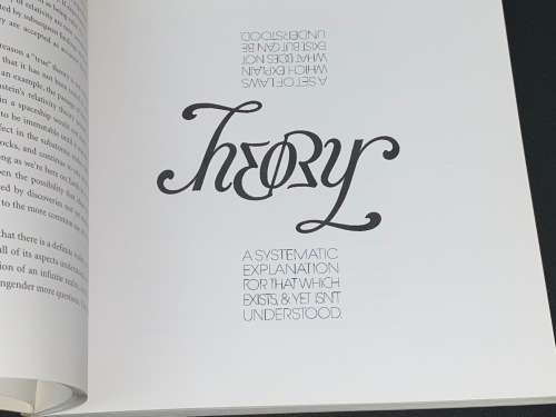 WORDPLAY - THE PHILOSOPHY, ART, AND SCIENCE OF AMBIGRAMS BY JOHN LANGDON