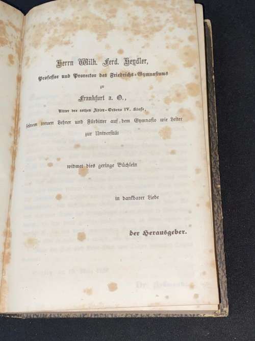 MILLIONSGESCHICHTEN JUSAMMENGESTELLT VON FR. HOFFMANN 1857 - 1858