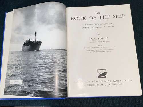 THE BOOK OF THE SHIP BY A.C. HARDY
