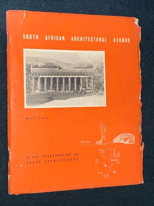 SOUTH AFRICAN ARCHITECTURAL RECORD MAY 1942
