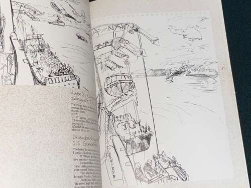 THE FALKLANDS WAR A VISUAL DIARY BY LINDA KITSON THE OFFICIAL WAR ARTIST