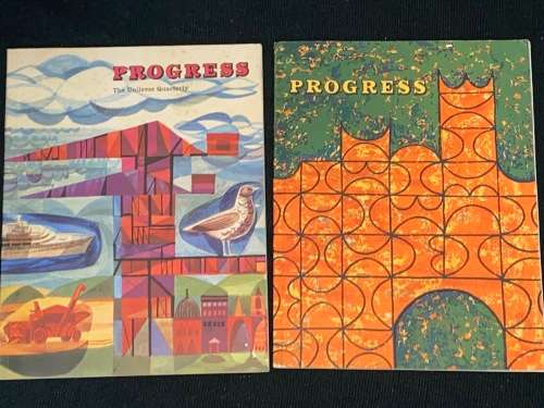PROGRESS THE UNILEVER QUARTERLY # 48 NOV 1961 & #49 1962